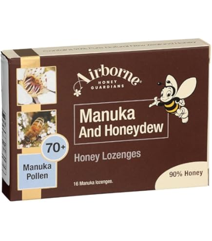 Amazon.com : Airborne Honey 30% Pure Manuka Multifloral Honey 500